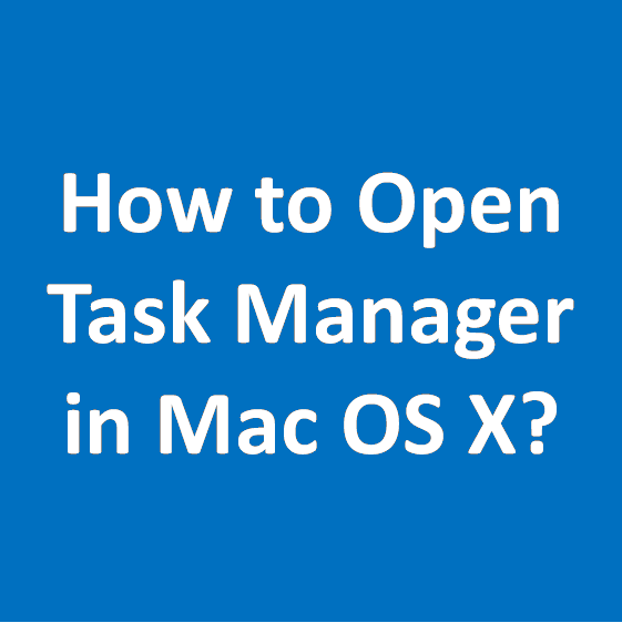 task manager for mac os